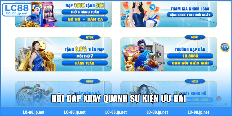 Hỏi đáp xoay quanh sự kiện ưu đãi